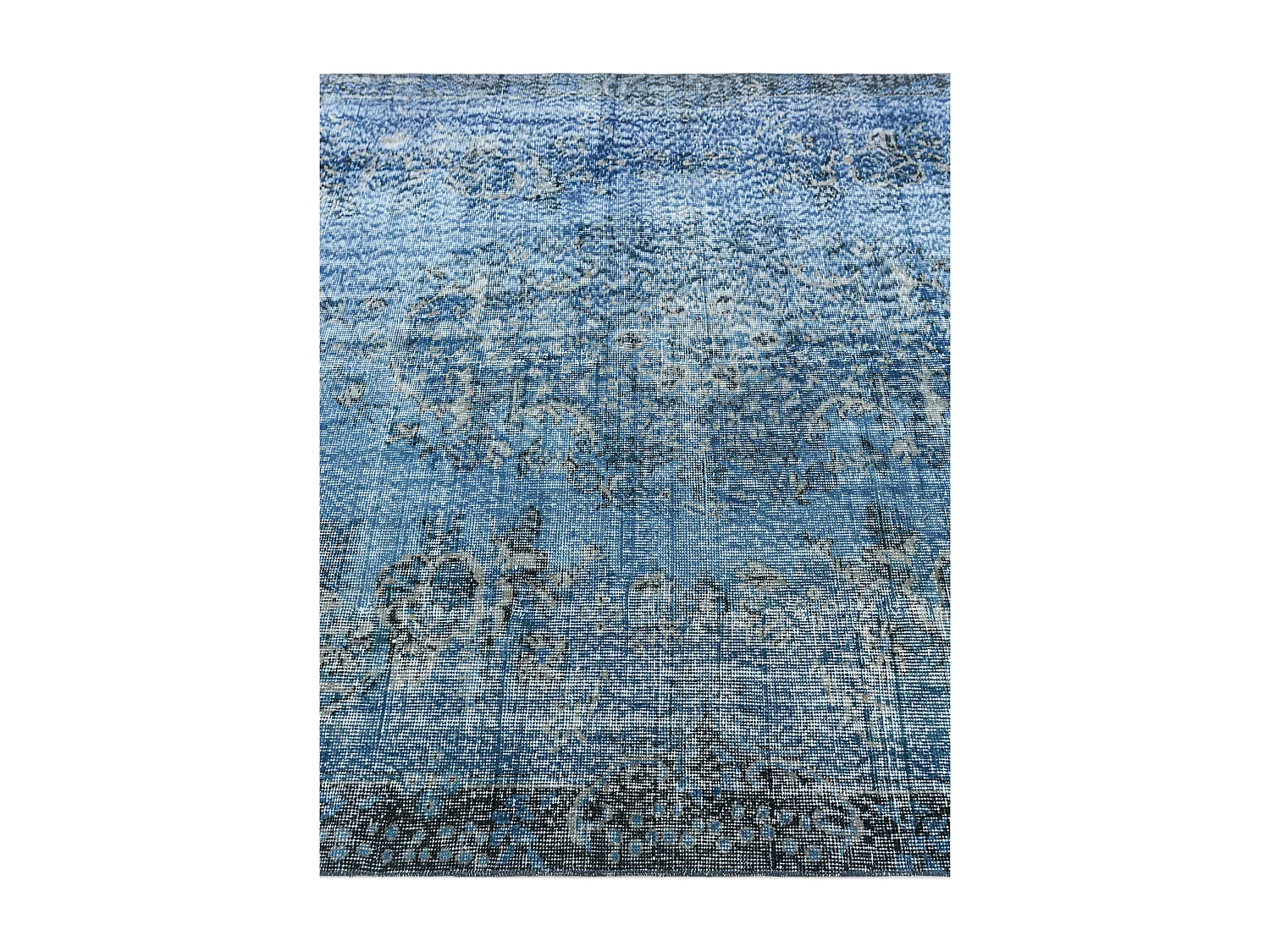 Tappeto in lana 183x302 Blu Ultra Vintage