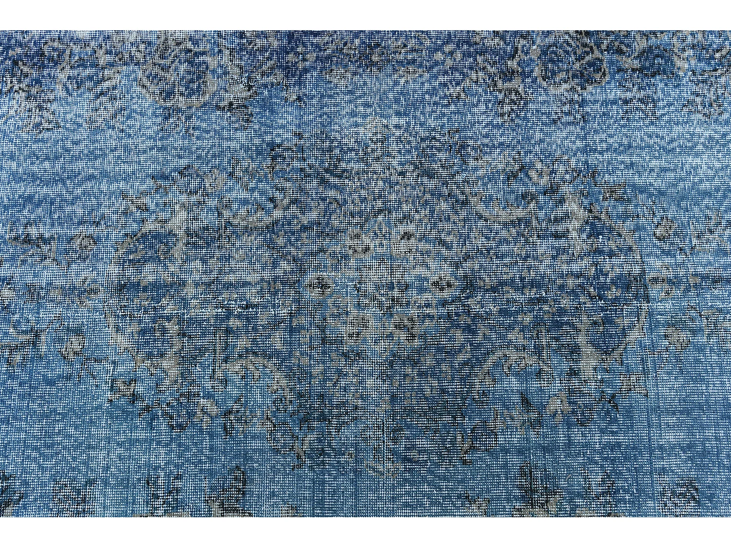 Tappeto in lana 183x302 Blu Ultra Vintage