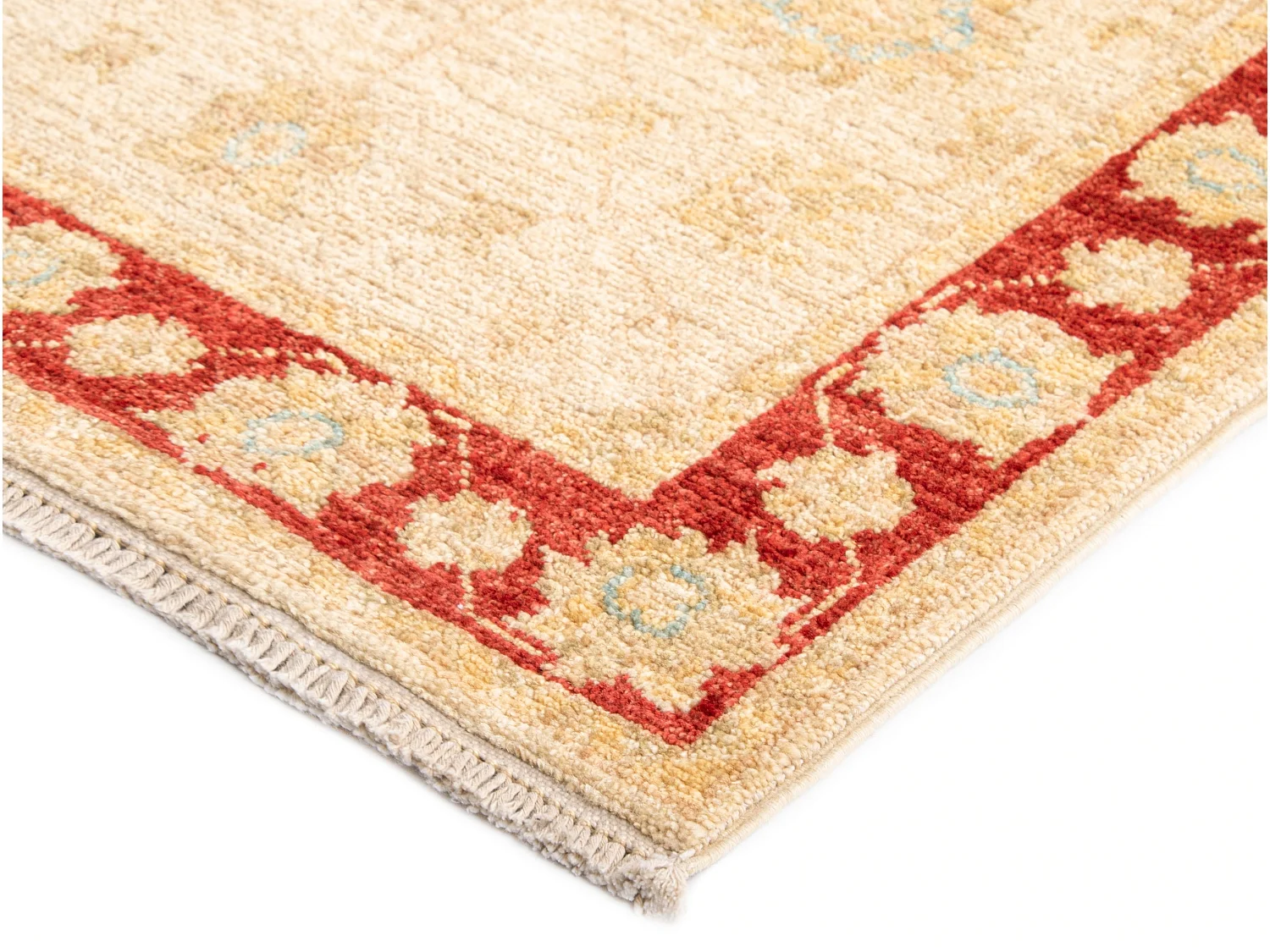 Tappeto per corridoio in lana 60x368 beige Kaizar