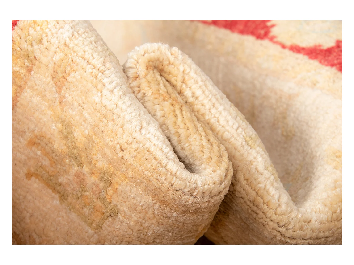 Loper-Woltapijt 368x60 Beige Kaizar