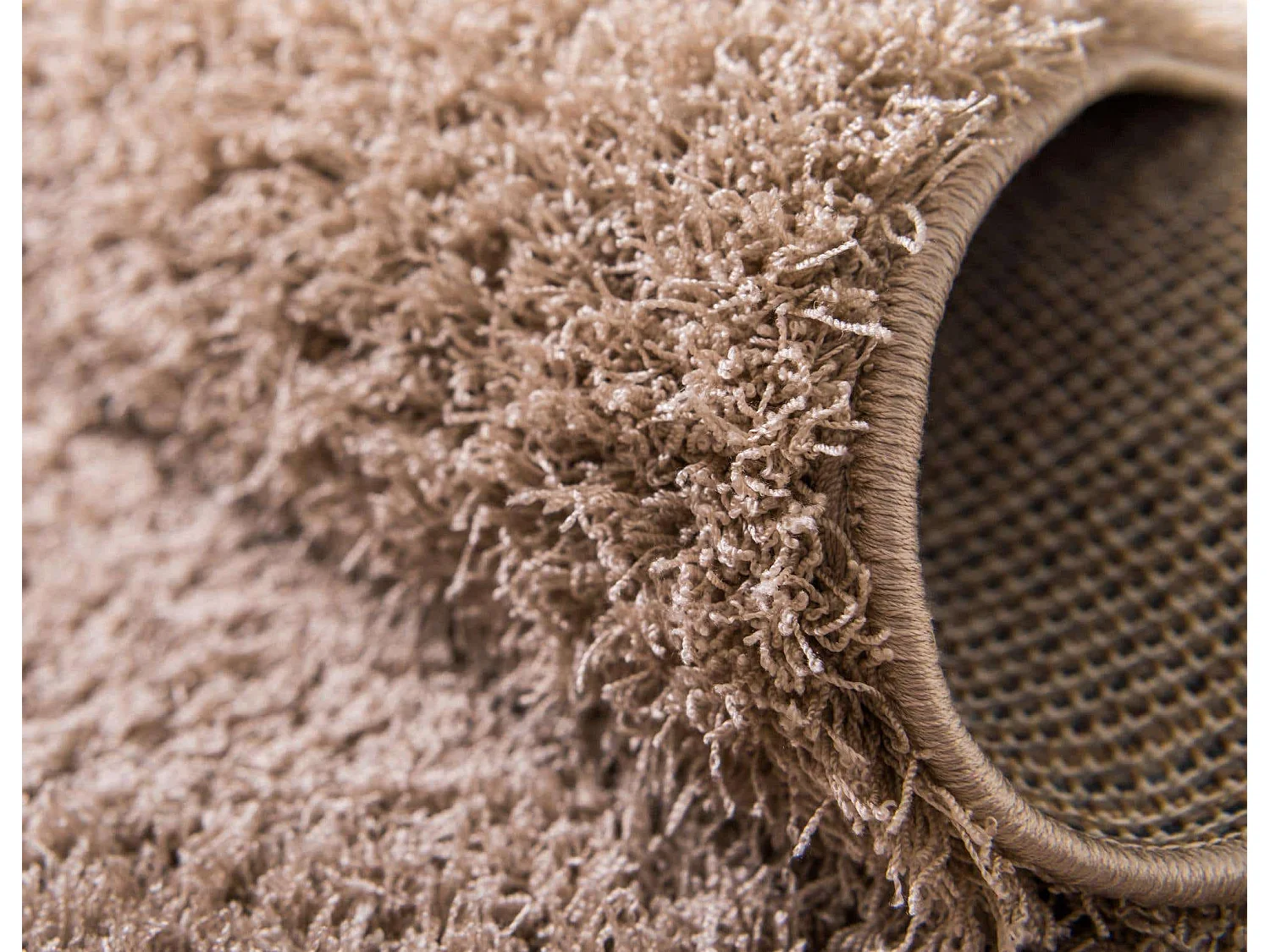 Tapis shaggy 160x245 beige Luzern