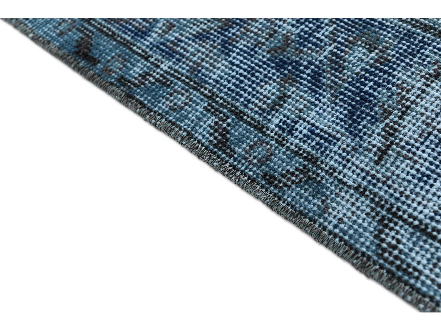 Wollteppich 173x282 Blau Ultra Vintage