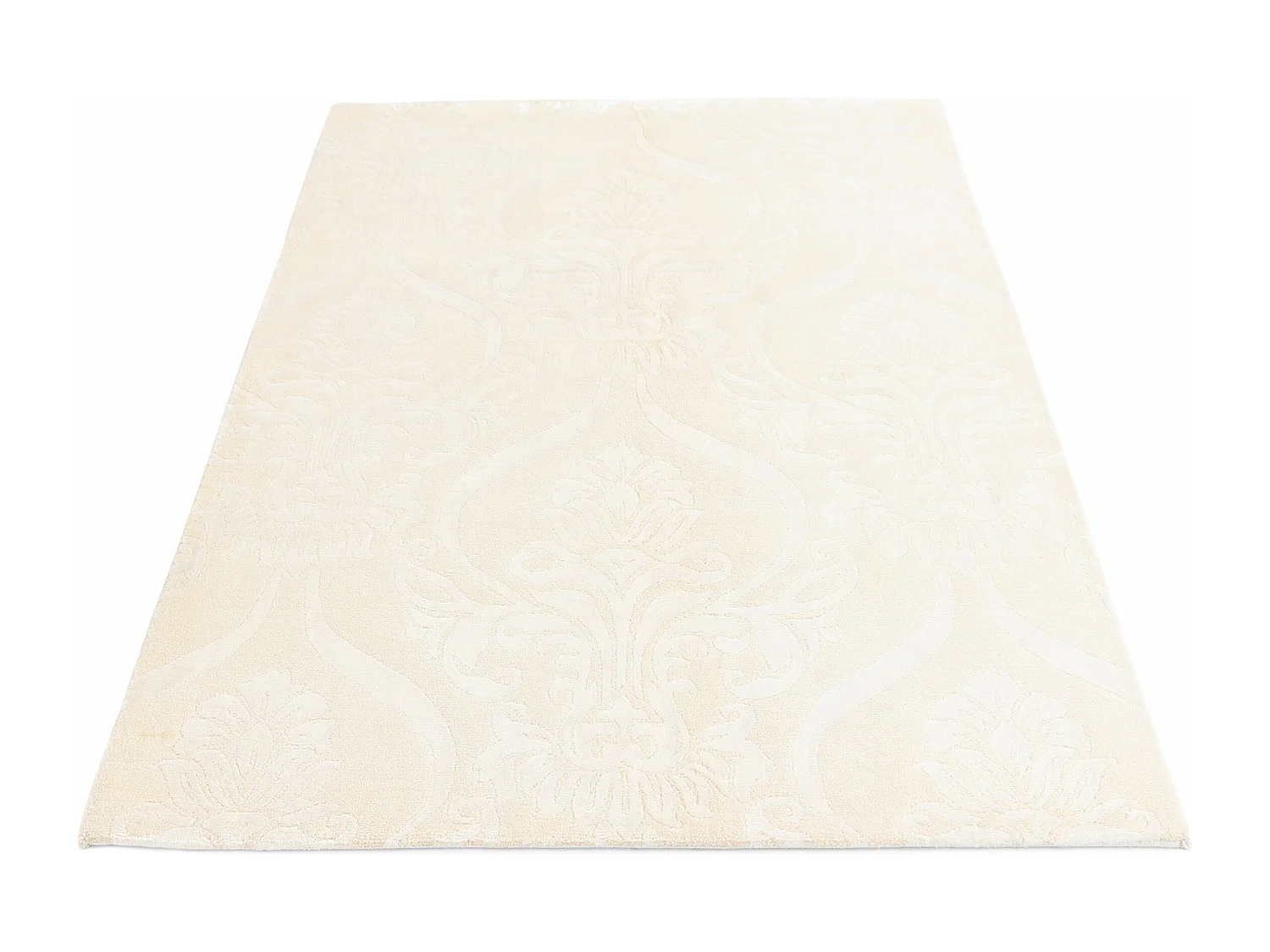 Tapis de laine 124x183 beige Darya