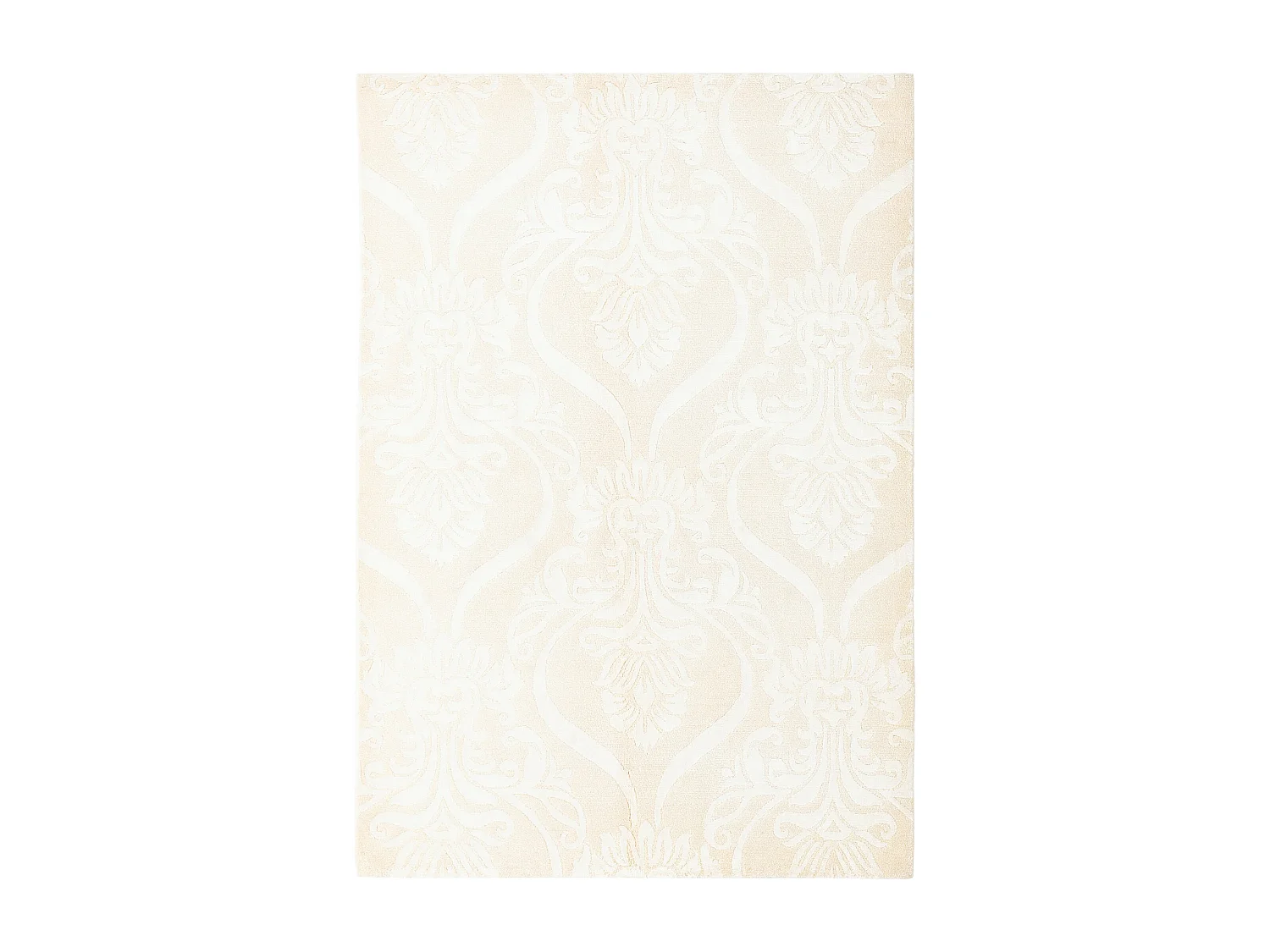 Tapis de laine 124x183 beige Darya