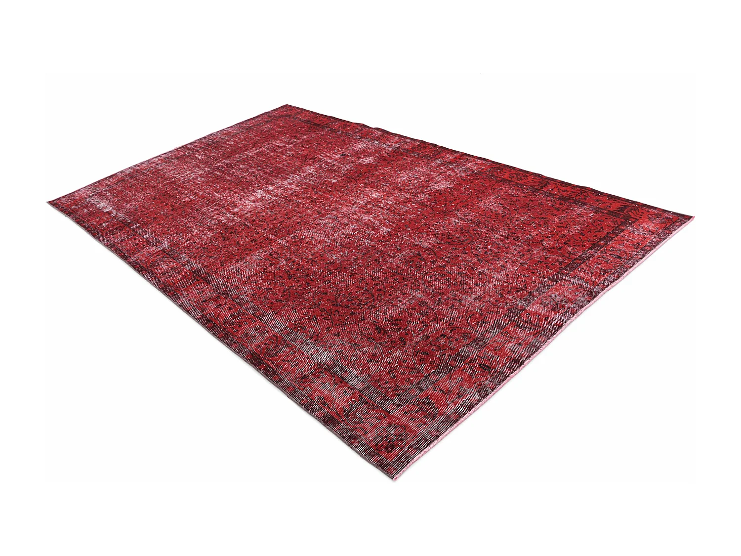 Tapis de laine 175x295 rouge Ultra Vintage