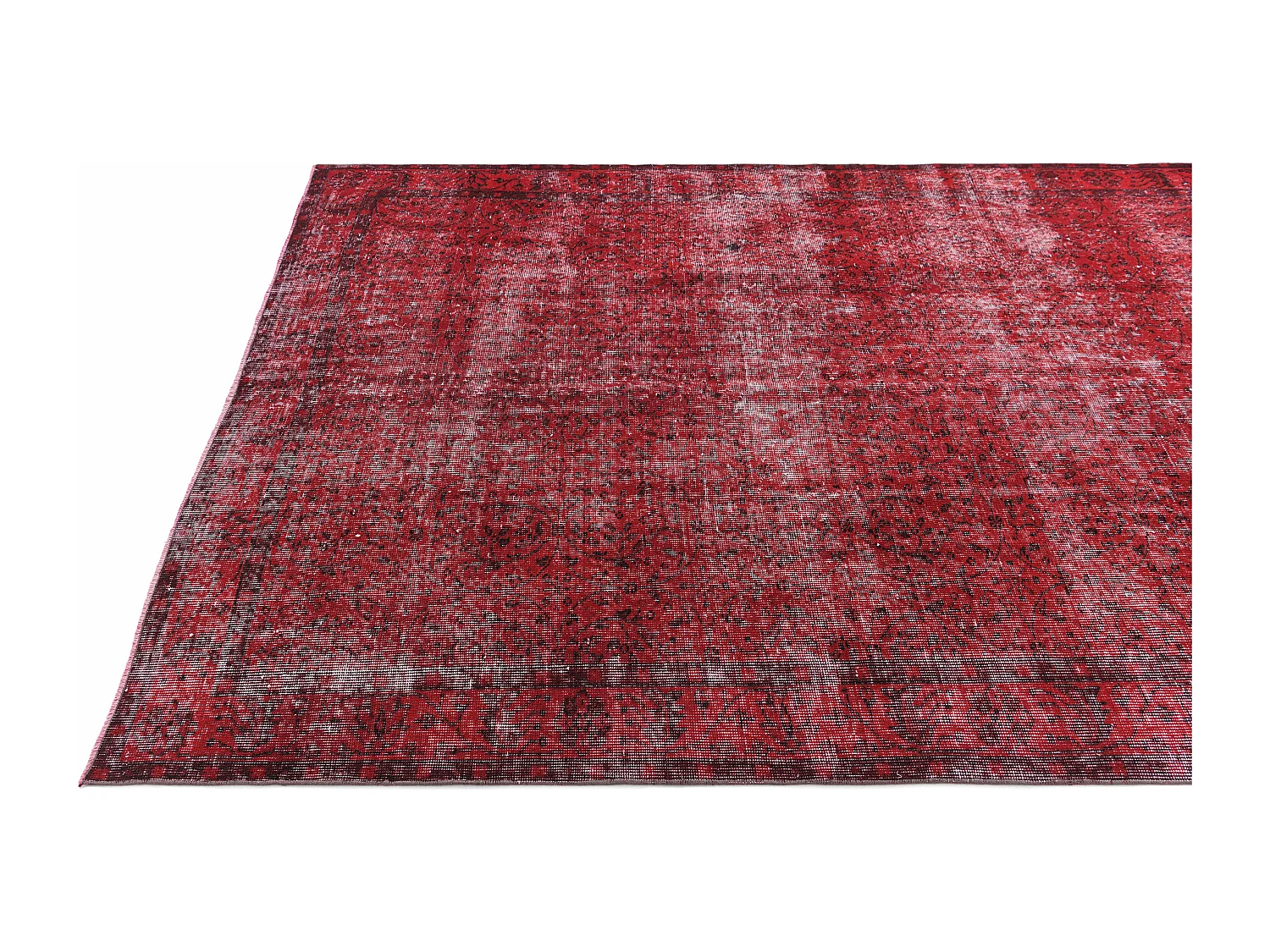 Tapis de laine 175x295 rouge Ultra Vintage
