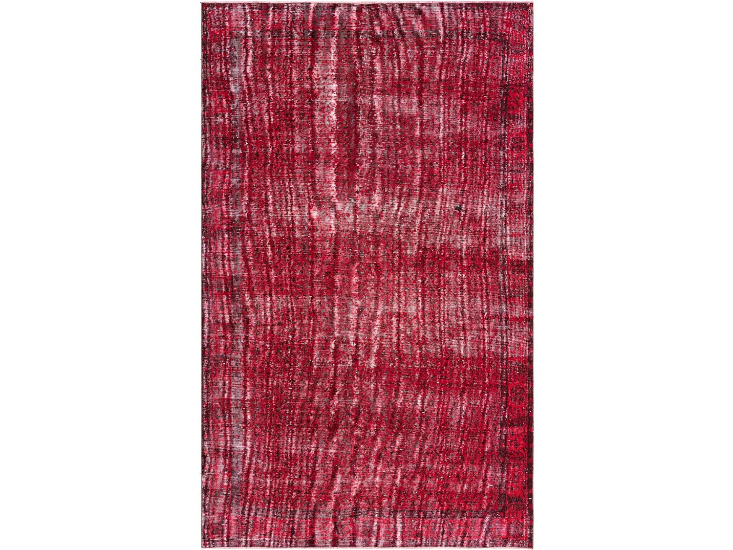 Tapis de laine 175x295 rouge Ultra Vintage
