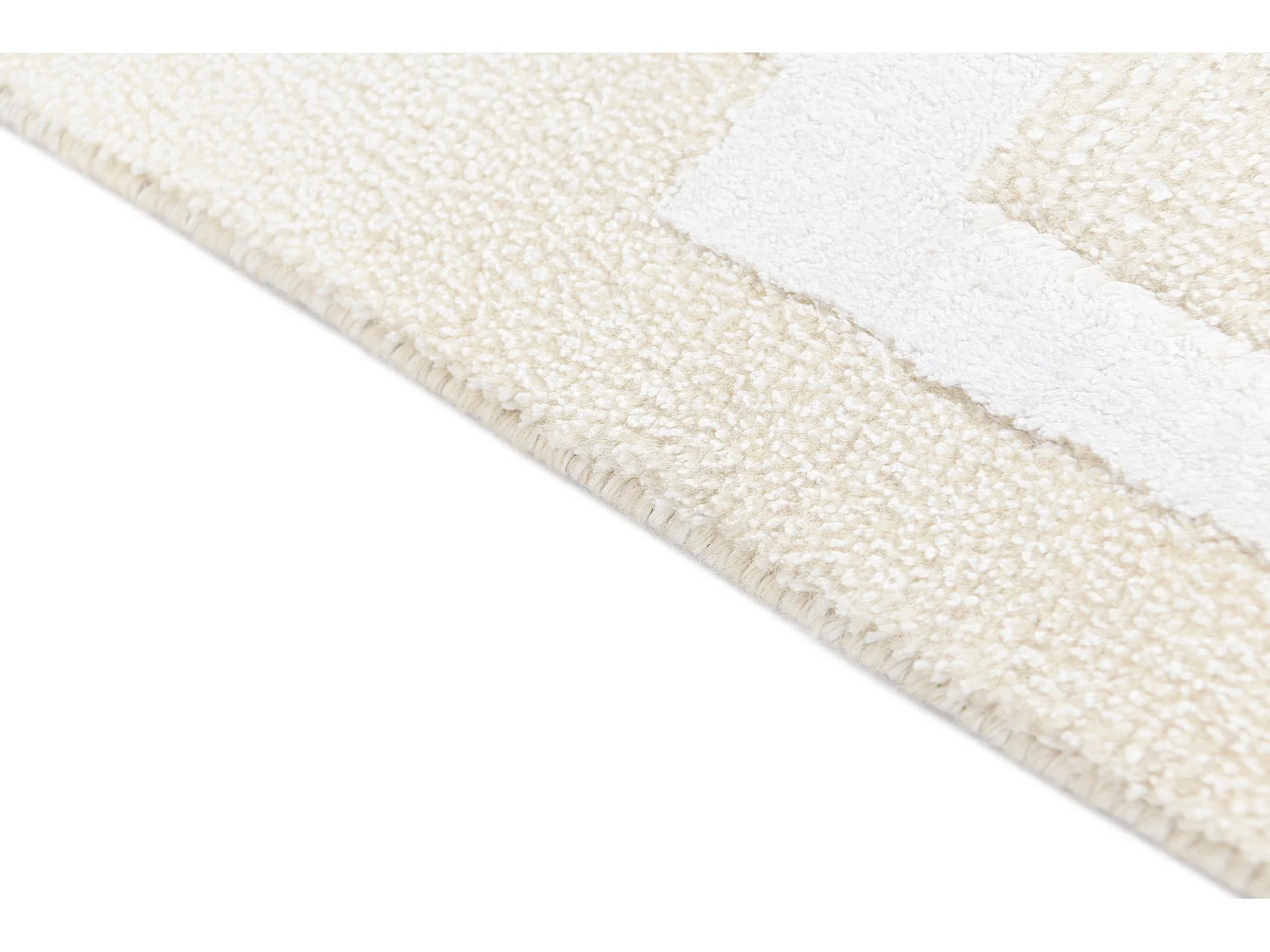 Tapis de laine 119x178 beige Darya