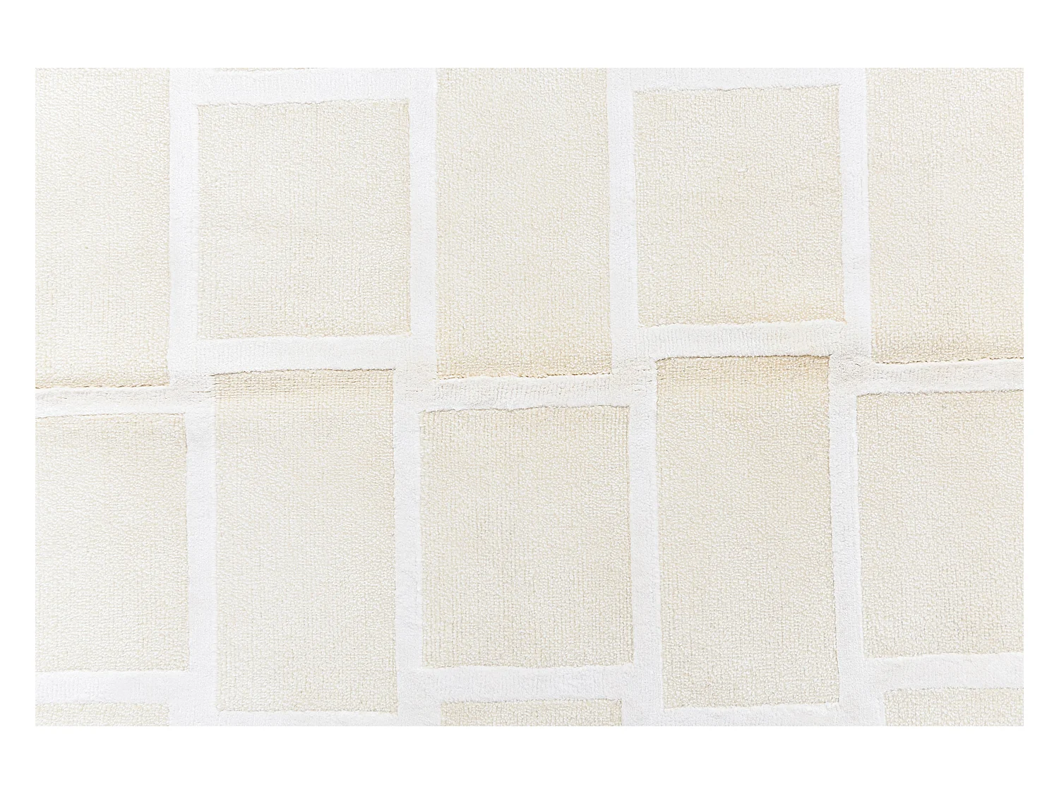 Tapis de laine 119x178 beige Darya