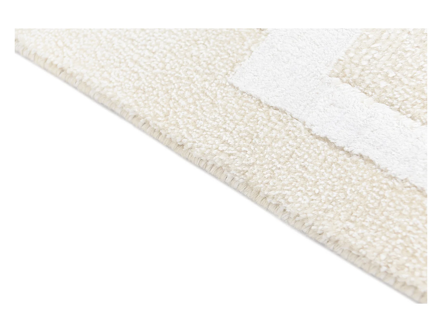 Tapis de laine 119x178 beige Darya