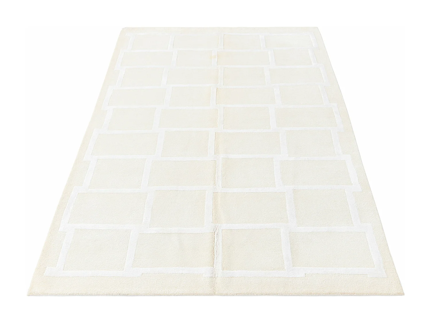 Tapis de laine 119x178 beige Darya