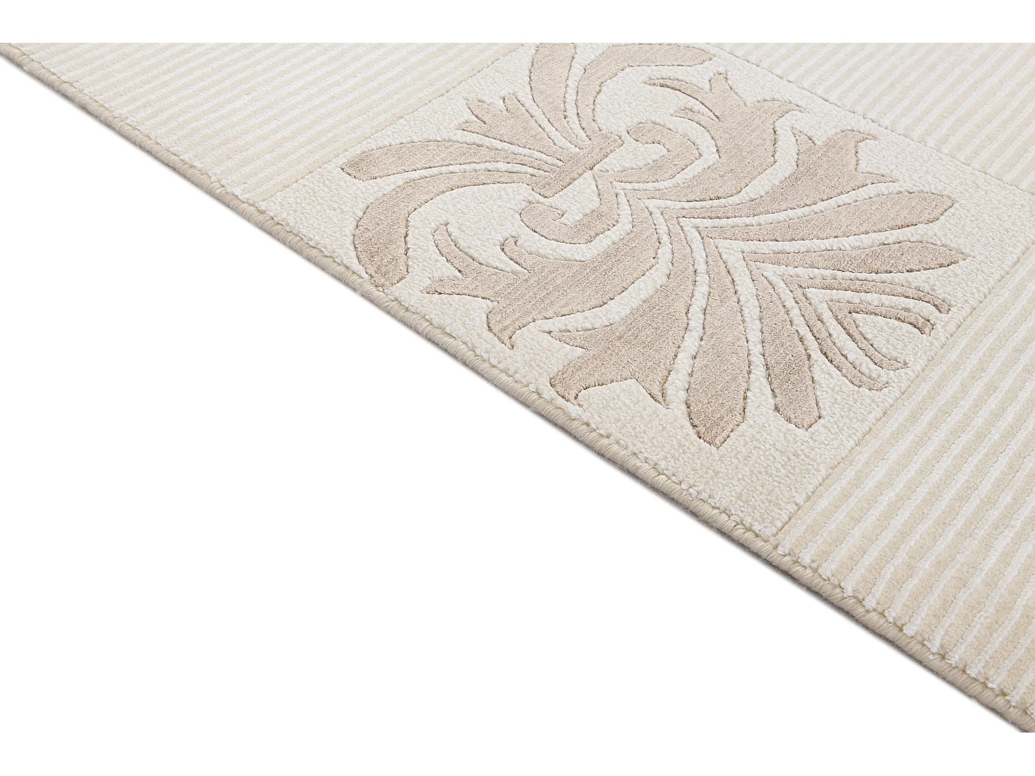 Läufer-Wollteppich 99x399 Beige Darya