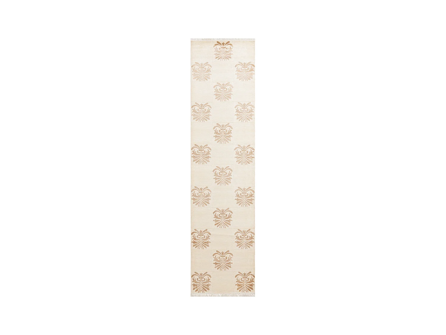 Tapis de couloir en laine 99x399 beige Darya