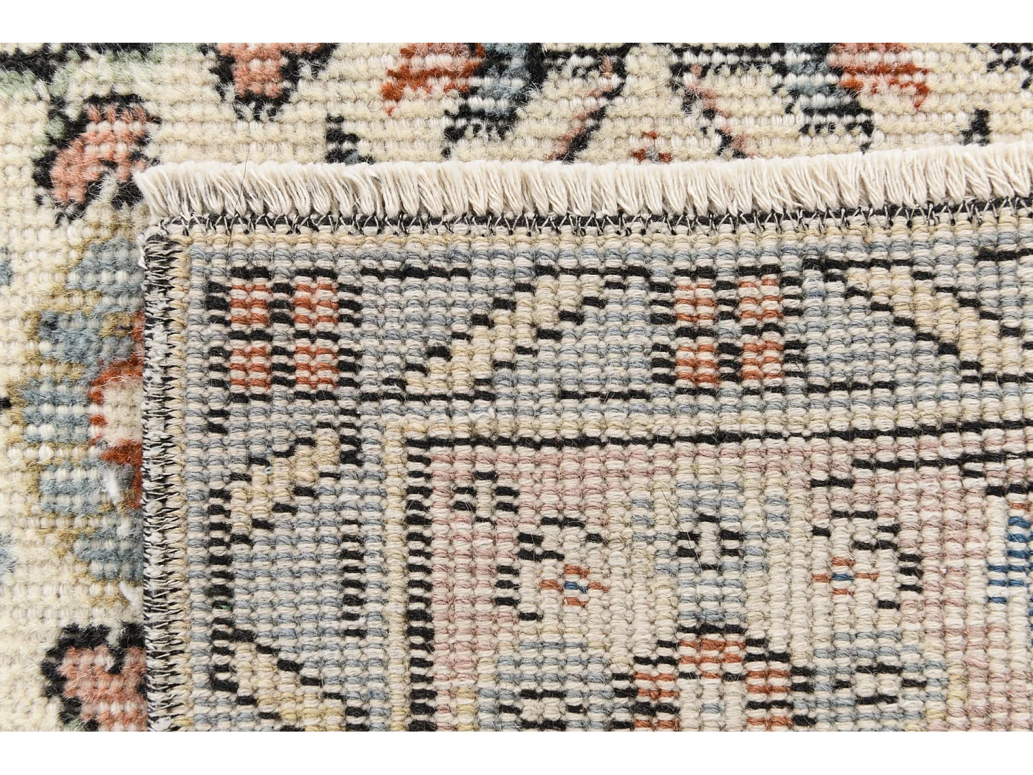 Tappeto in lana 193x302 beige Ultra Vintage