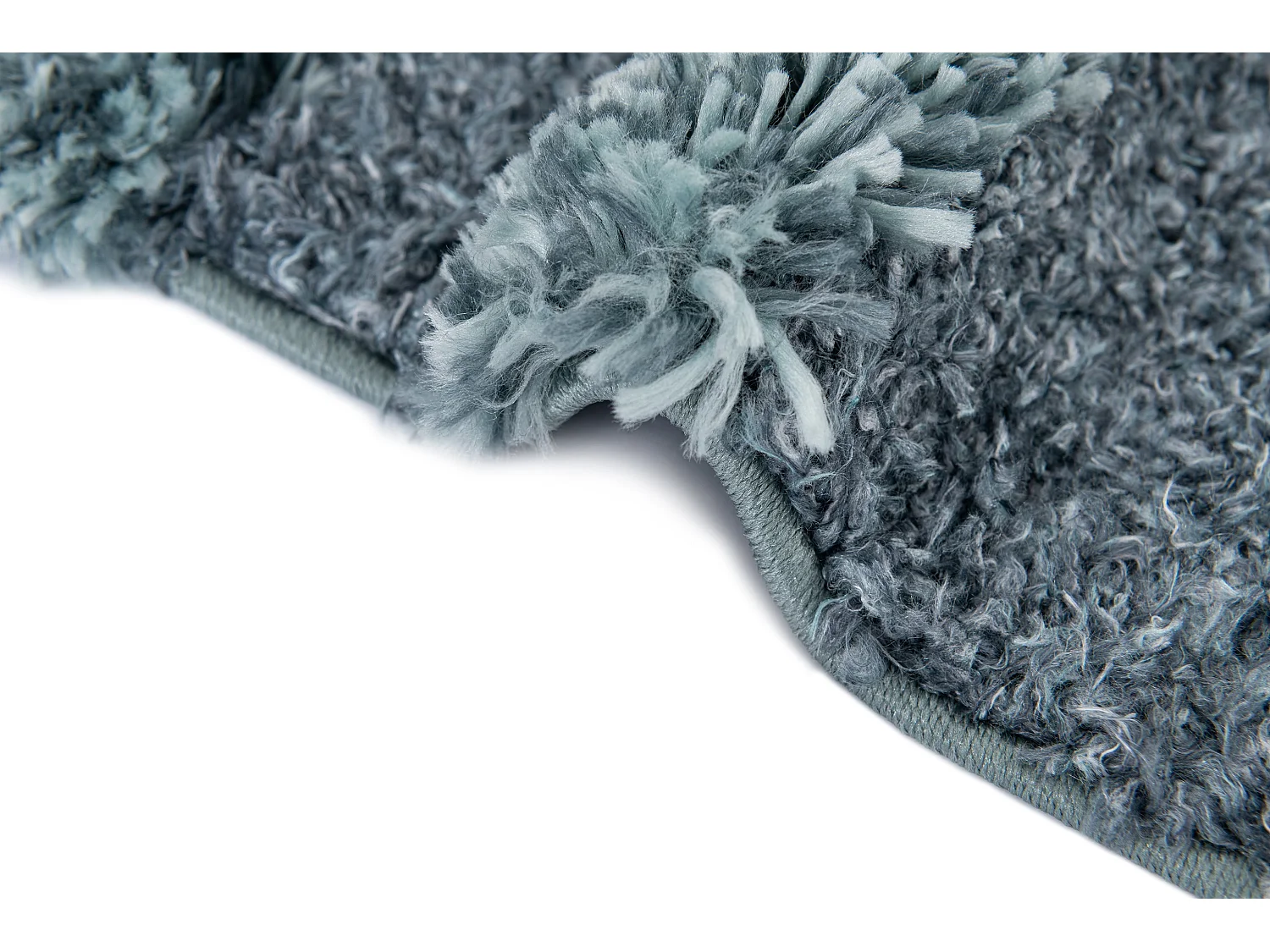 Hoogpolig tapijt 185x125 Blauw Thun Artem