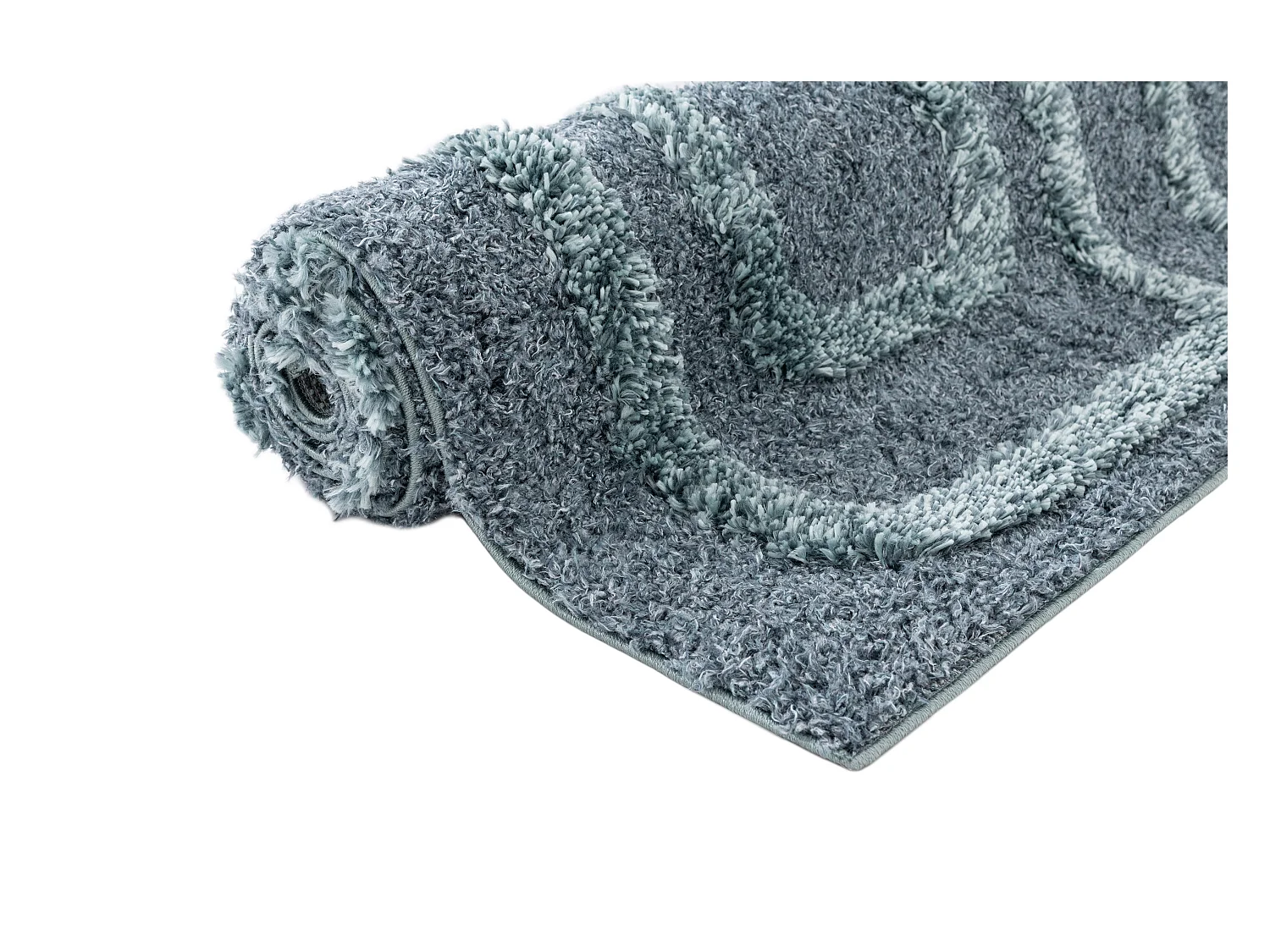 Tappeto shaggy  125x185 Blu Thun Artem