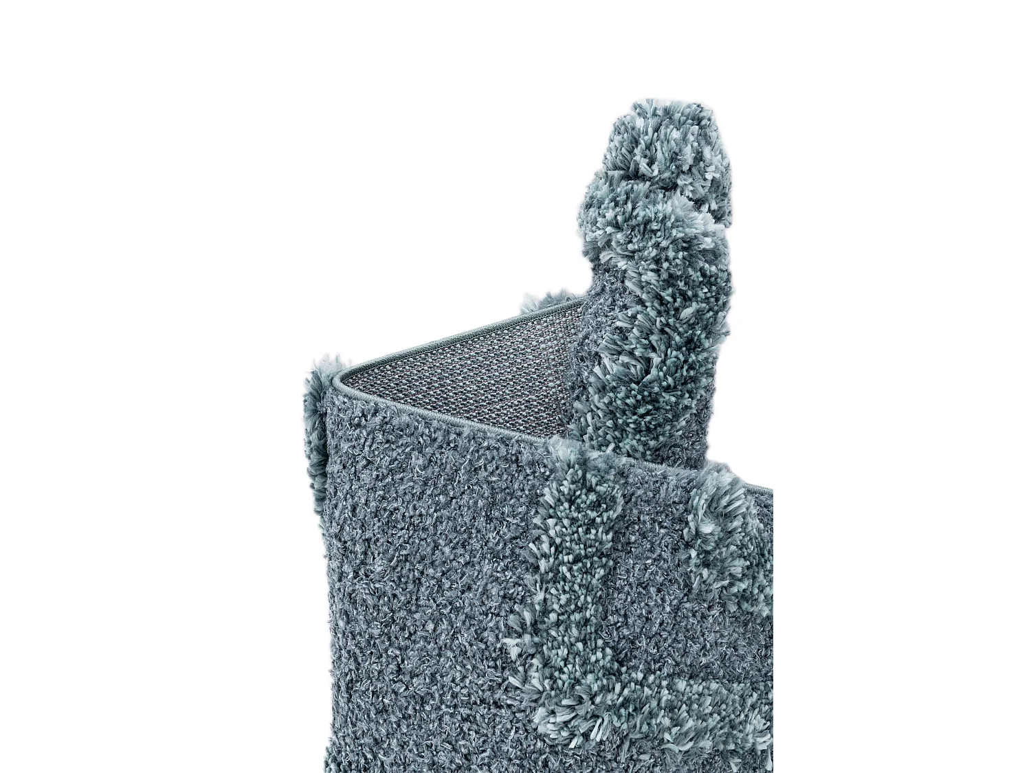 Tapis shaggy 125x185 Bleu Thun Artem