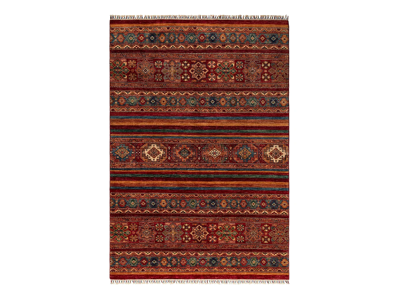 Tapis de laine 200x297 multicolore Torkman