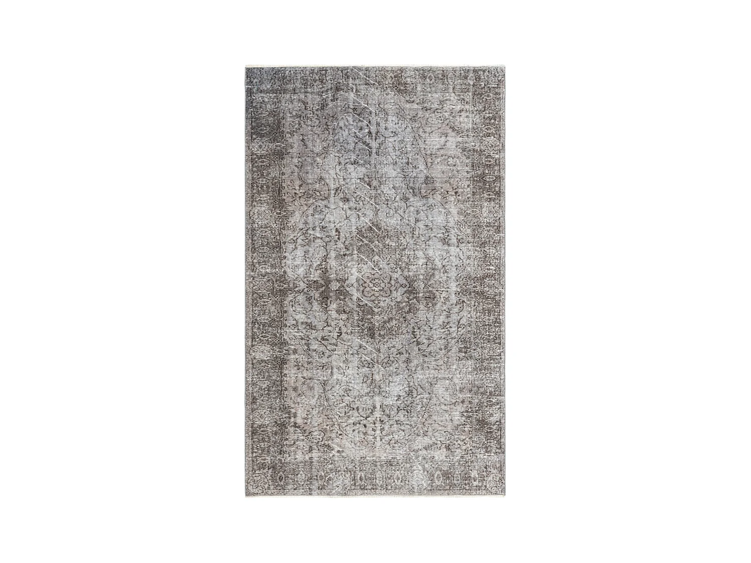 Tapis de laine 145x244 gris Ultra Vintage