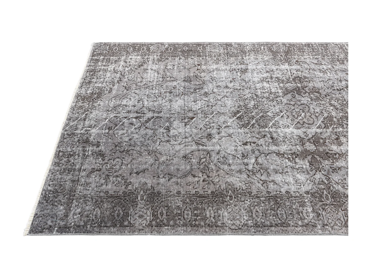Tapis de laine 145x244 gris Ultra Vintage