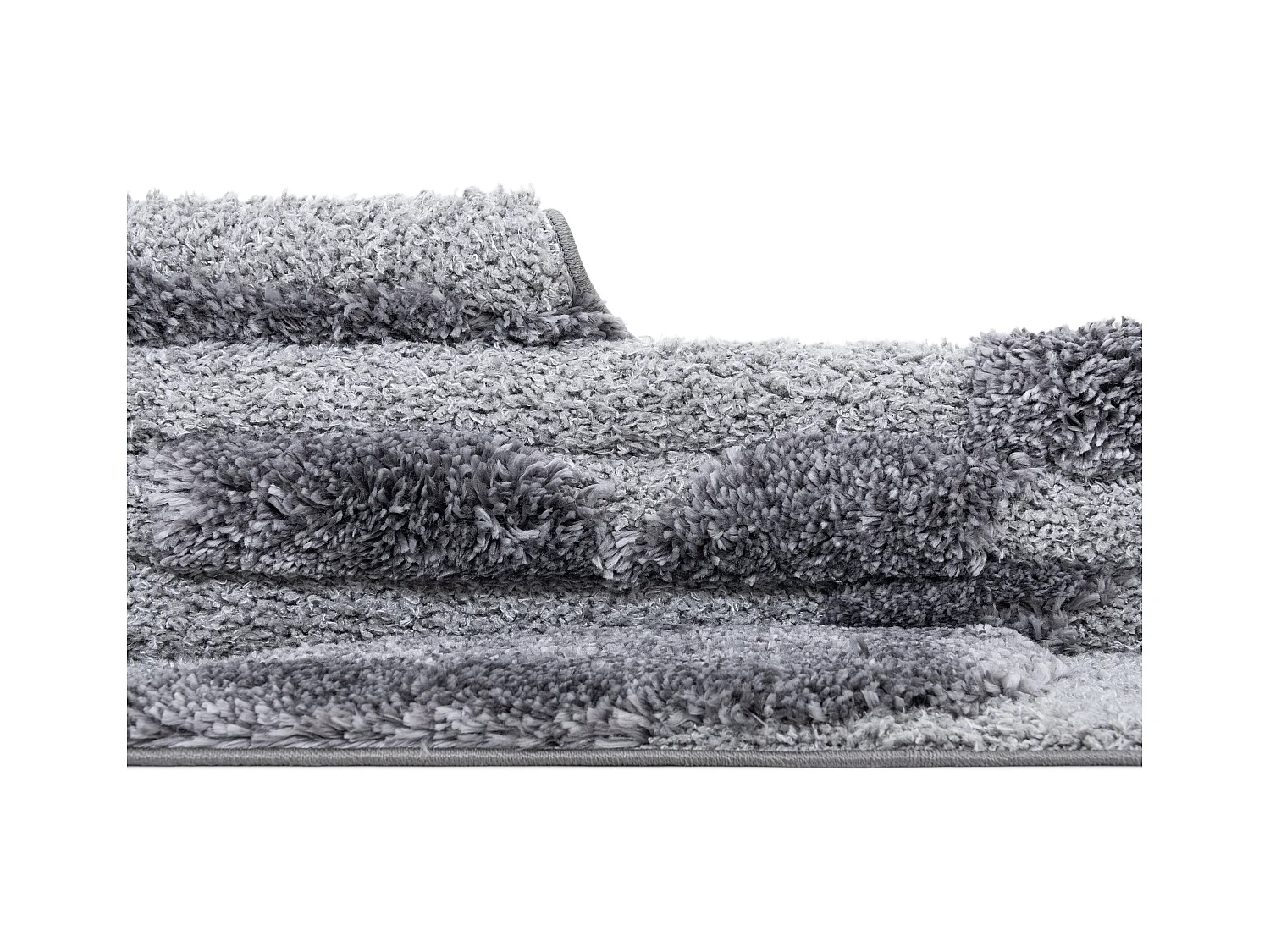 Hoogpolig tapijt 245x160 Grijs Thun Arbor