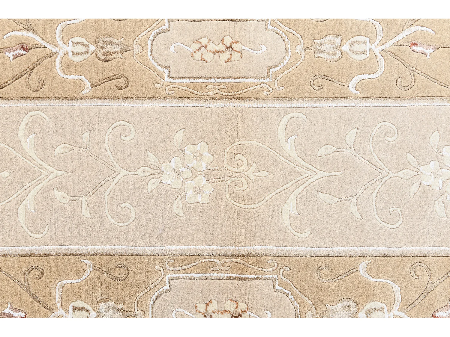 Wollteppich 84x152 Braun Darya