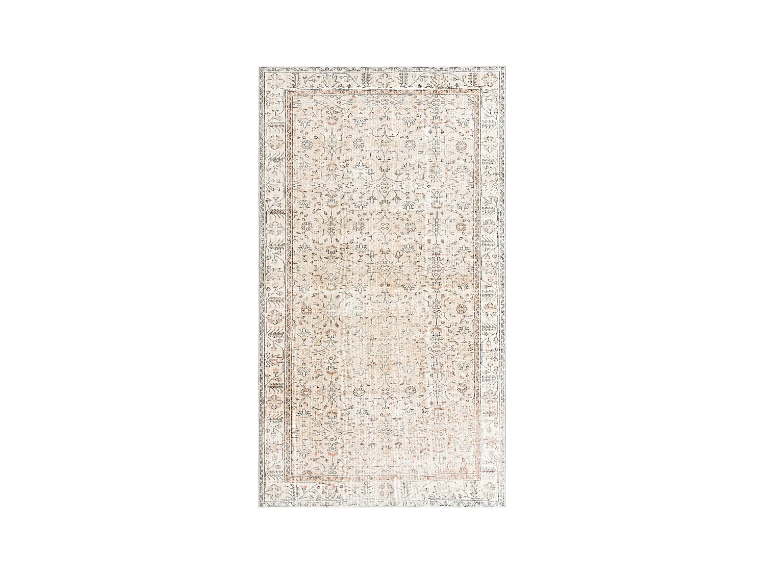 Tapis de laine 160x287 beige Ultra Vintage