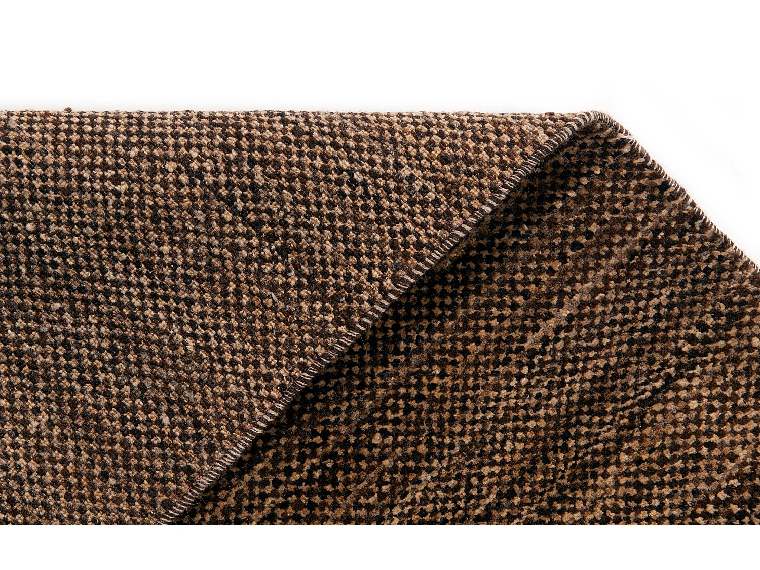 Wollteppich 248x251 Schwarz Juma