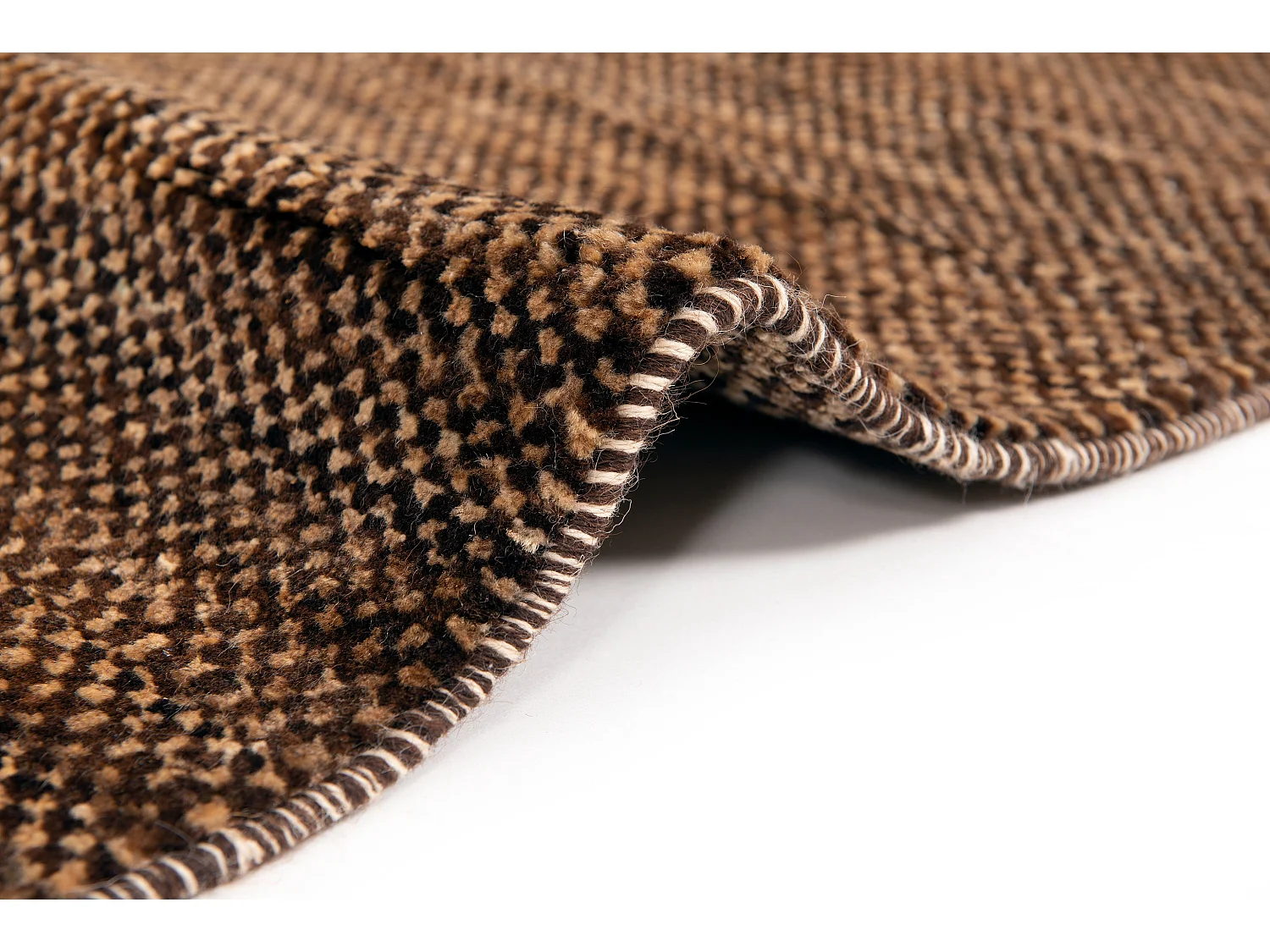 Wollteppich 248x251 Schwarz Juma