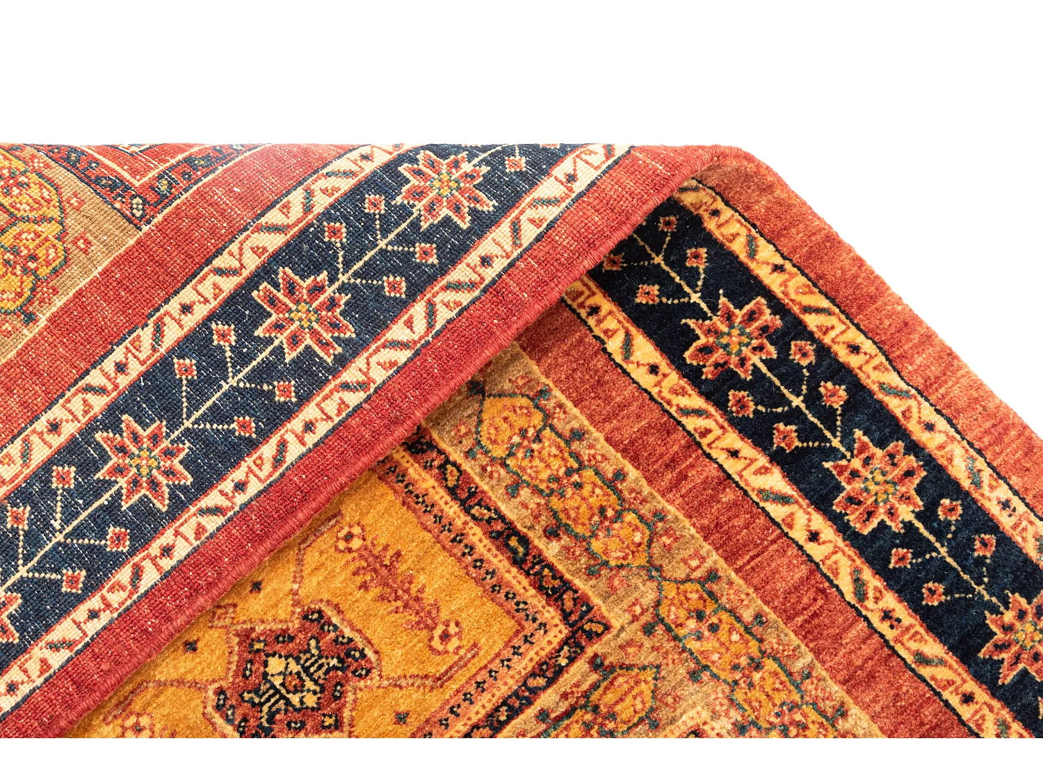 Loper-Woltapijt 200x87 Rood Kashkuli