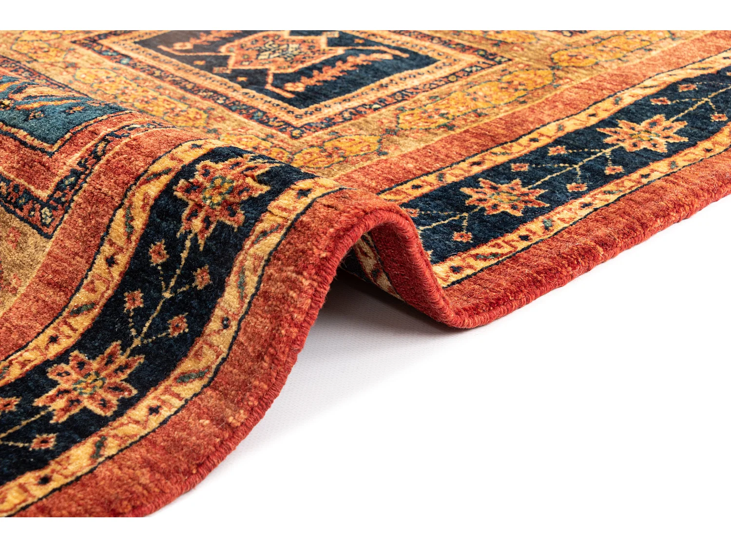 Loper-Woltapijt 200x87 Rood Kashkuli