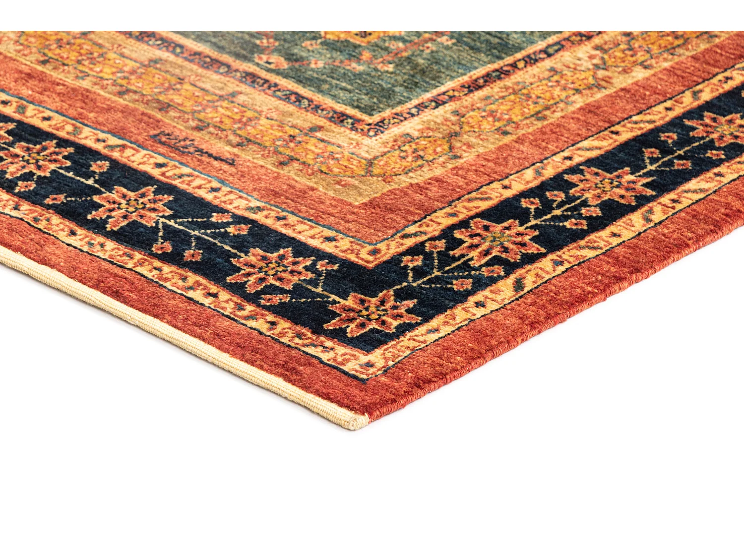 Loper-Woltapijt 200x87 Rood Kashkuli