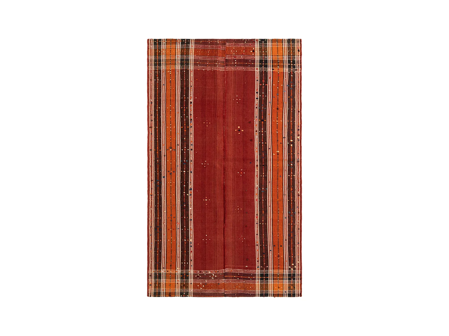 Tapis de laine 140x236 rouge Jajim