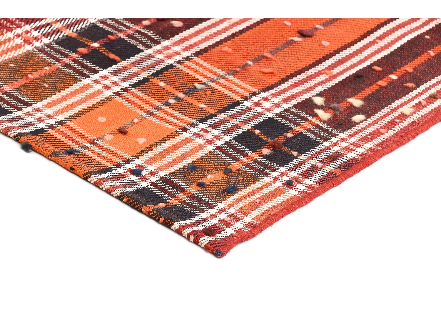 Tapis de laine 140x236 rouge Jajim