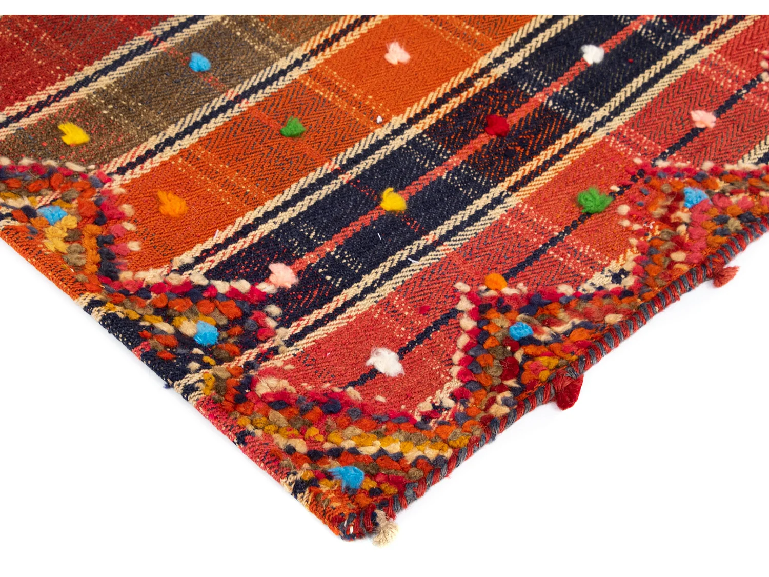 Wollteppich 152x224 Beige Jajim