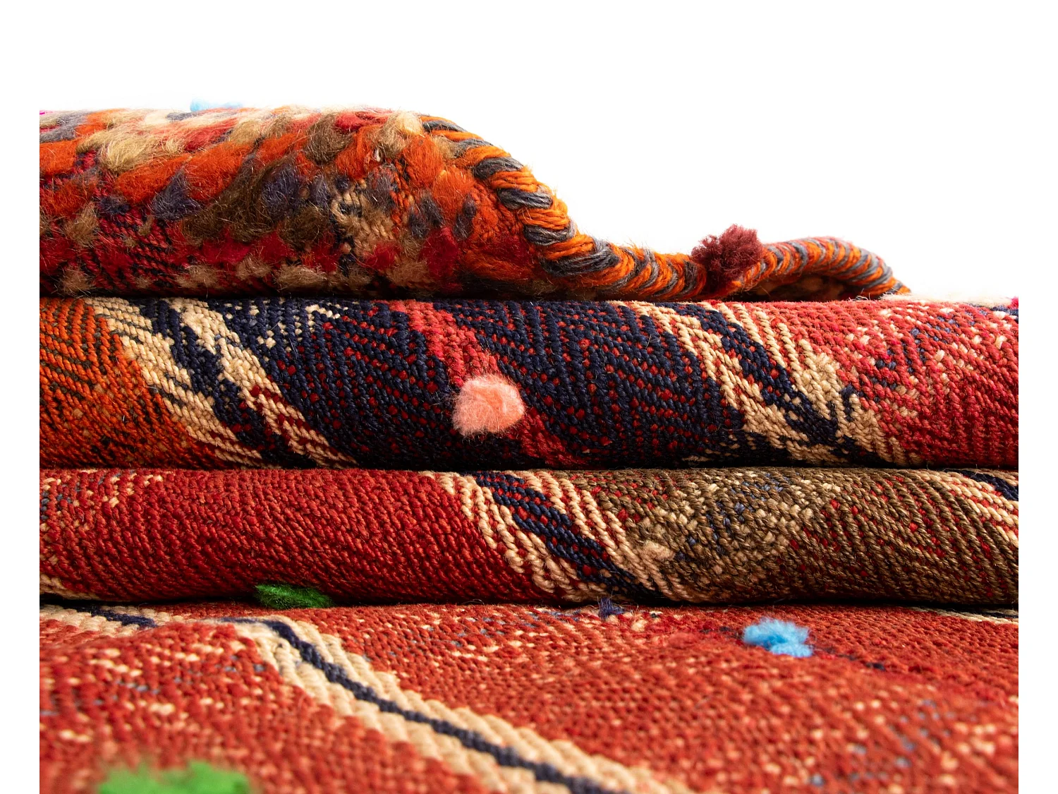 Wollteppich 152x224 Beige Jajim