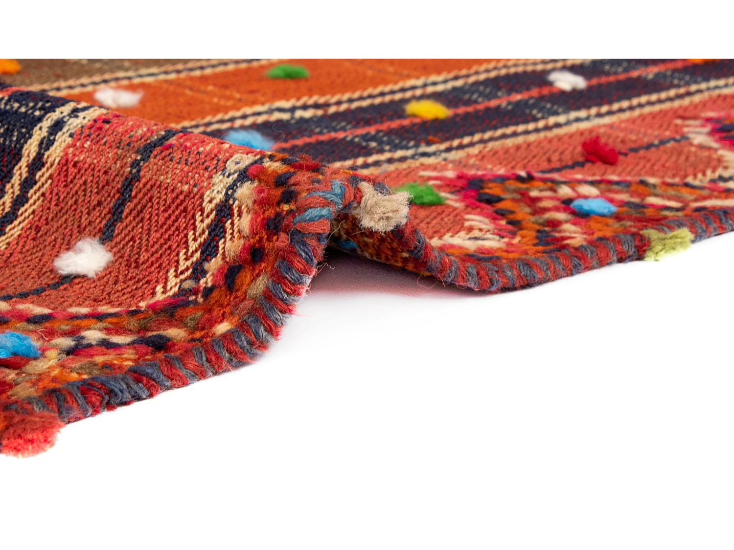 Wollteppich 152x224 Beige Jajim