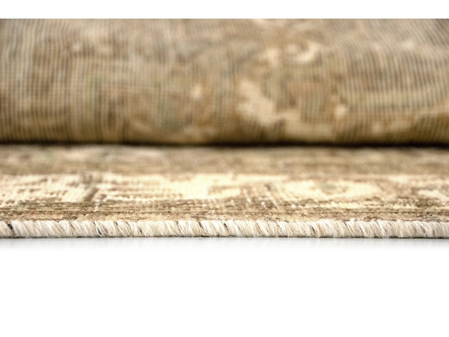 Tapis de laine 203x288 blanc crème Vintage Royal