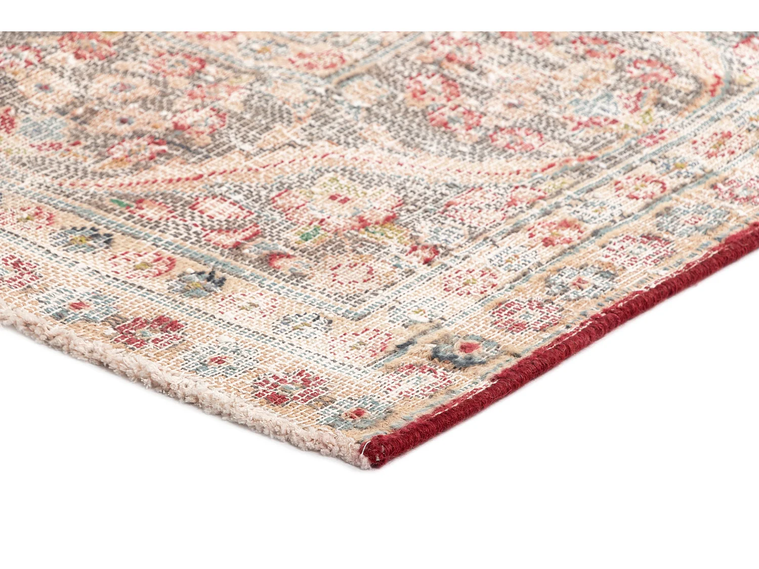 Wollteppich 180x260 Rot Vintage Royal