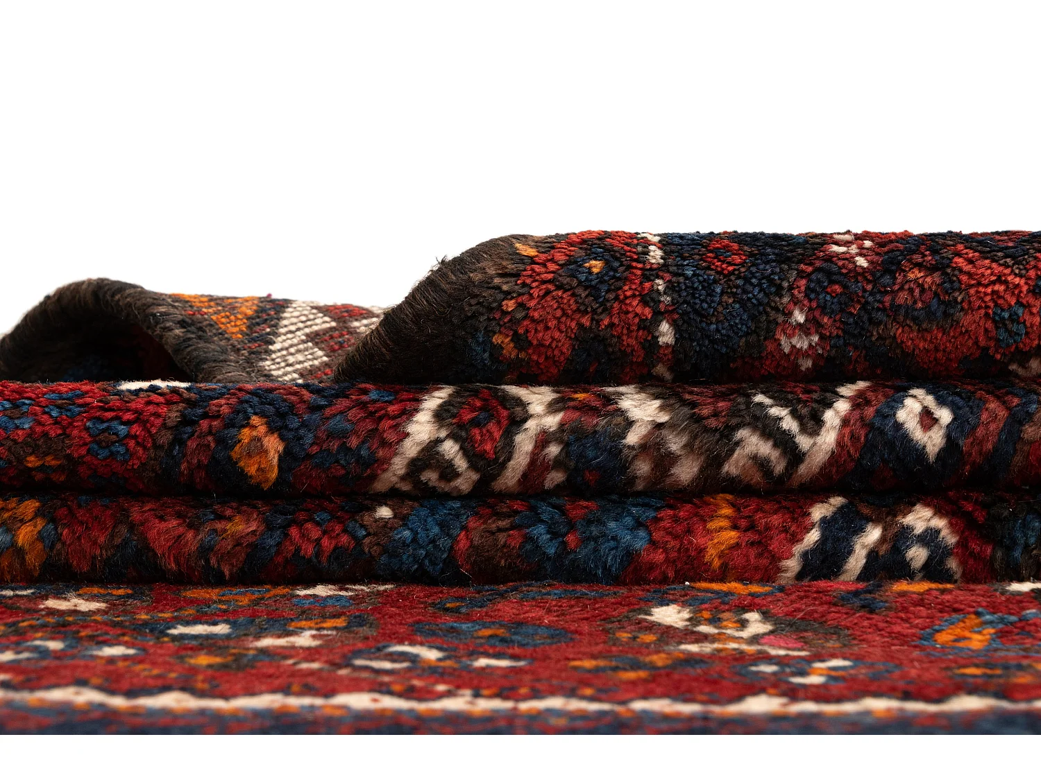 Tapis de laine 218x319 rouge Ghashghai