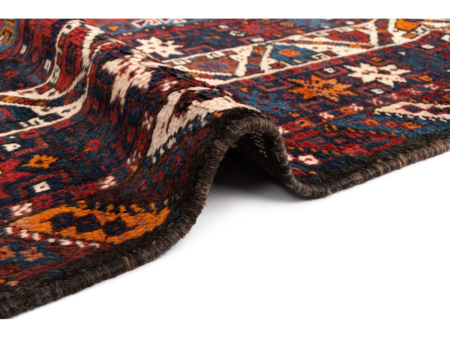 Tapis de laine 218x319 rouge Ghashghai