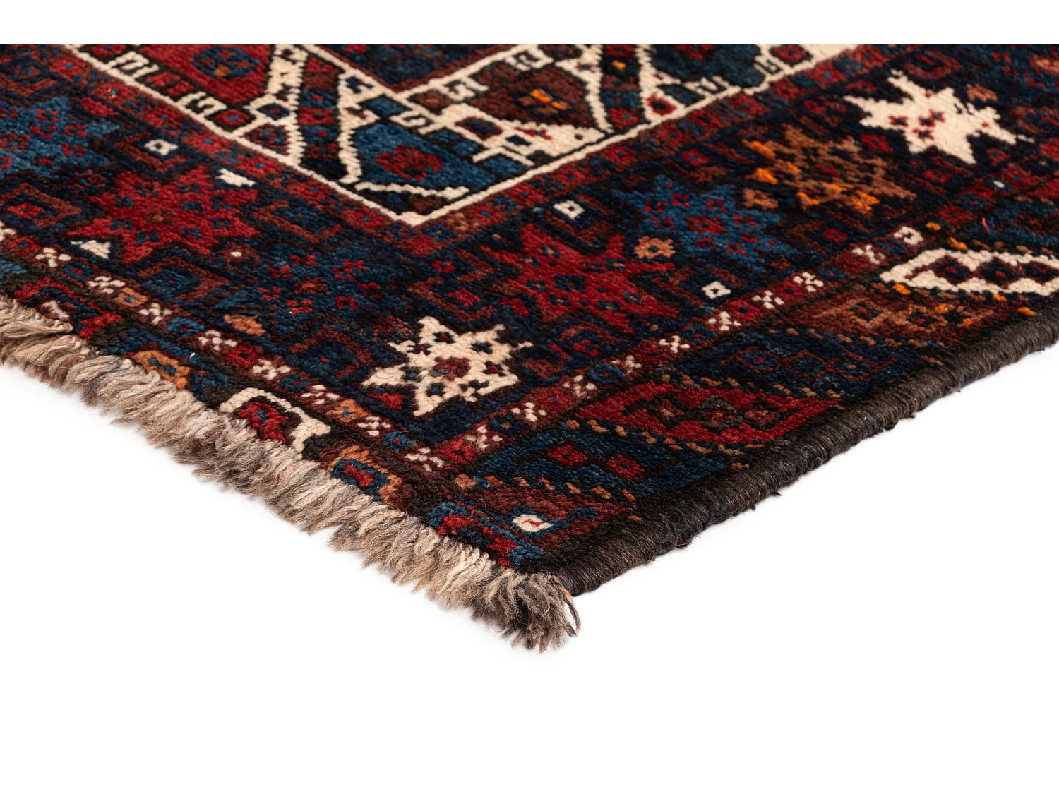 Tapis de laine 218x319 rouge Ghashghai