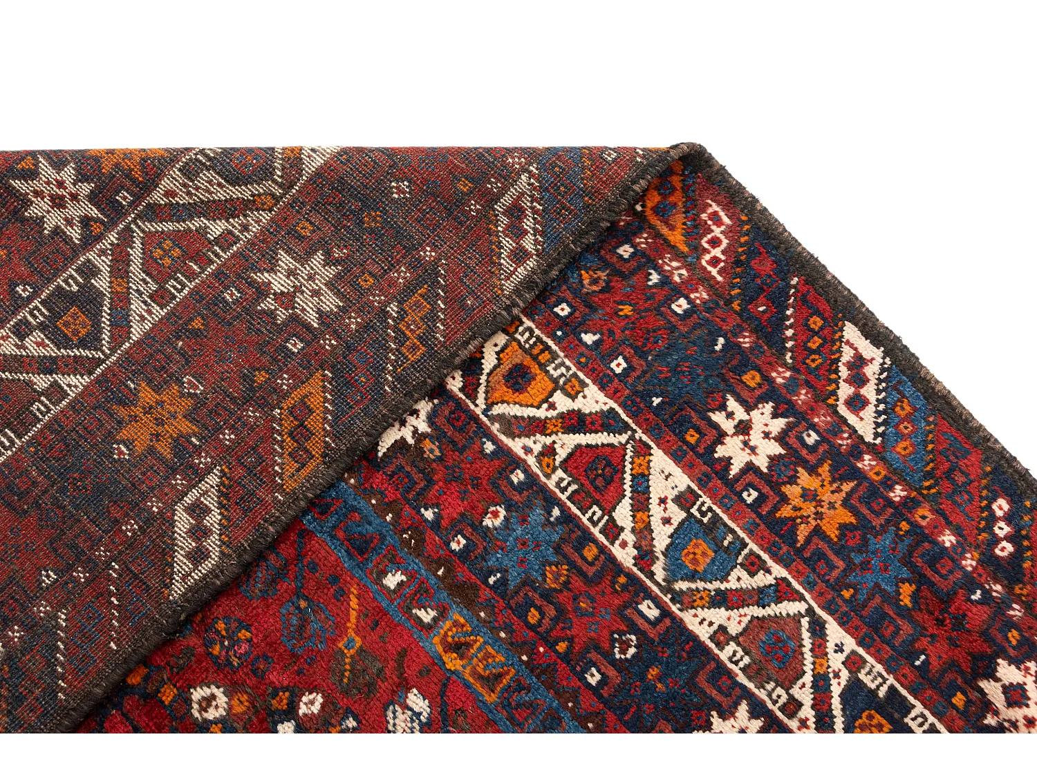 Tapis de laine 218x319 rouge Ghashghai