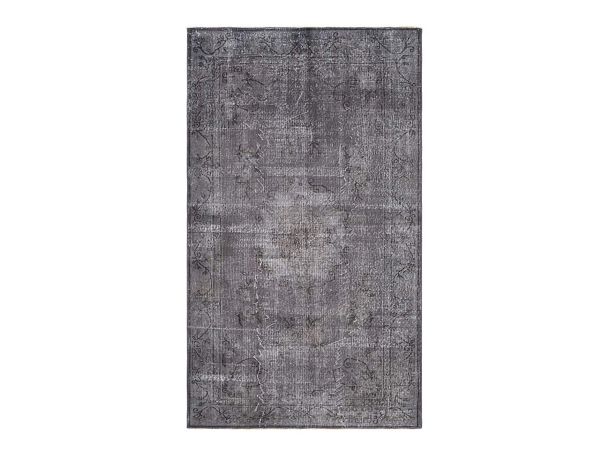 Tapis de laine 155x264 gris Ultra Vintage