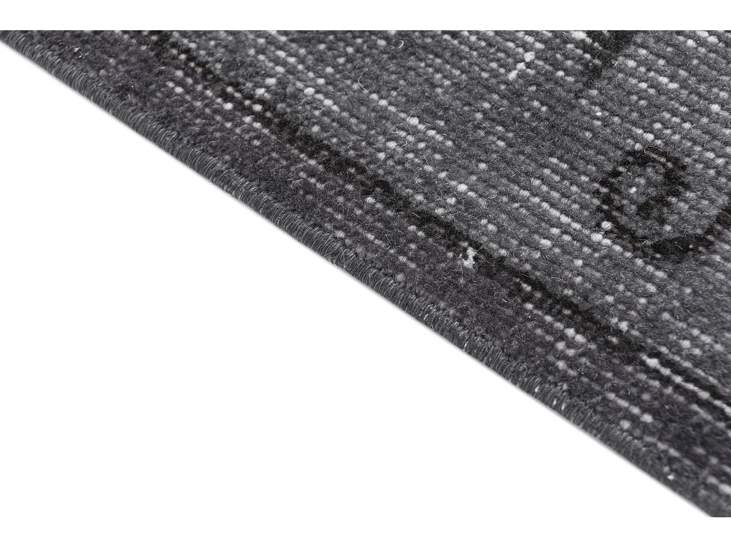 Tapis de laine 155x264 gris Ultra Vintage