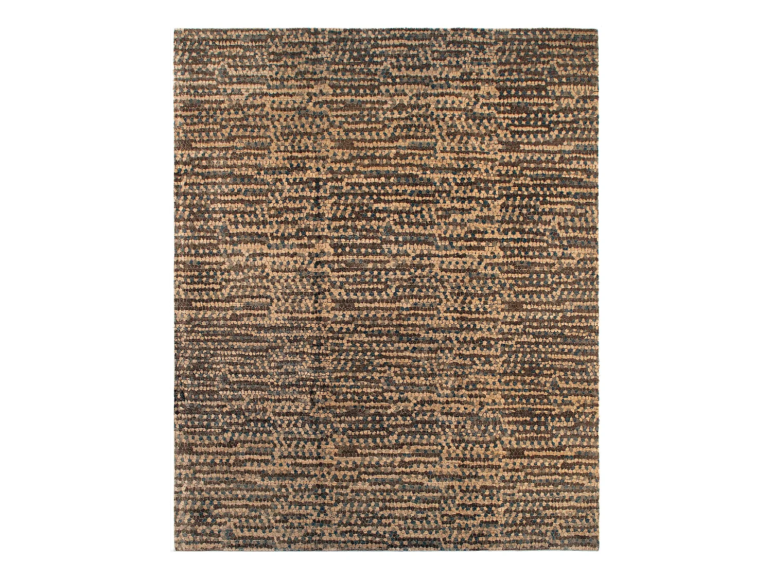 Wollteppich 244x301 Beige Juma