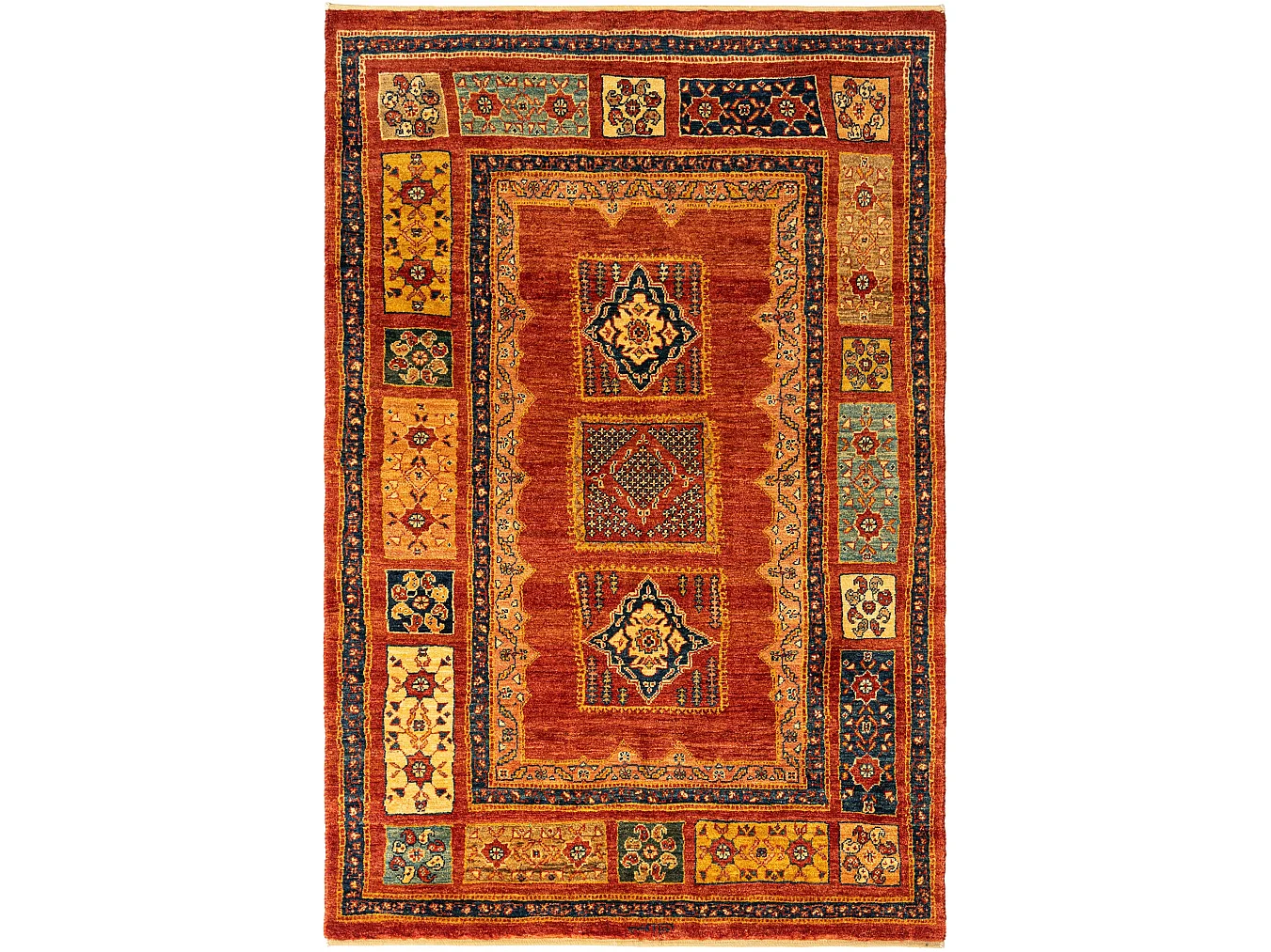 Woltapijt 162x108 Rood Kashkuli