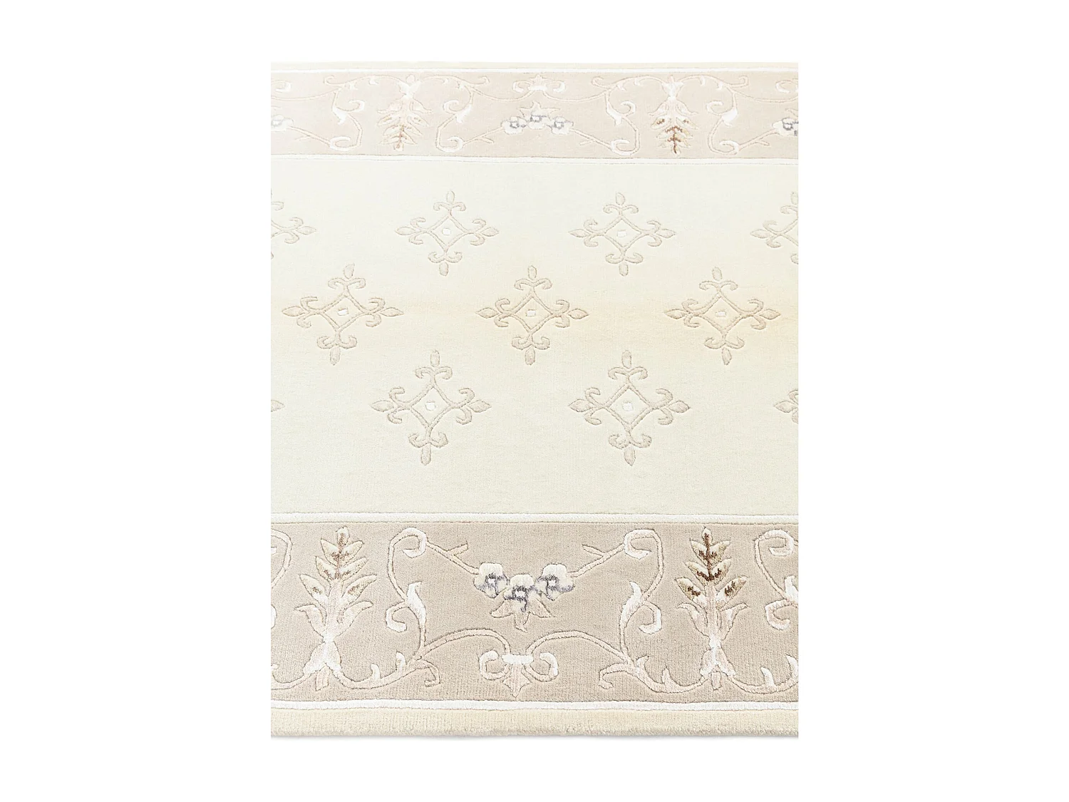 Wollteppich 122x188 Beige Darya
