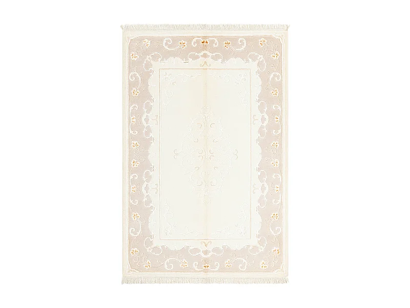 Wollteppich 122x183 Beige Darya