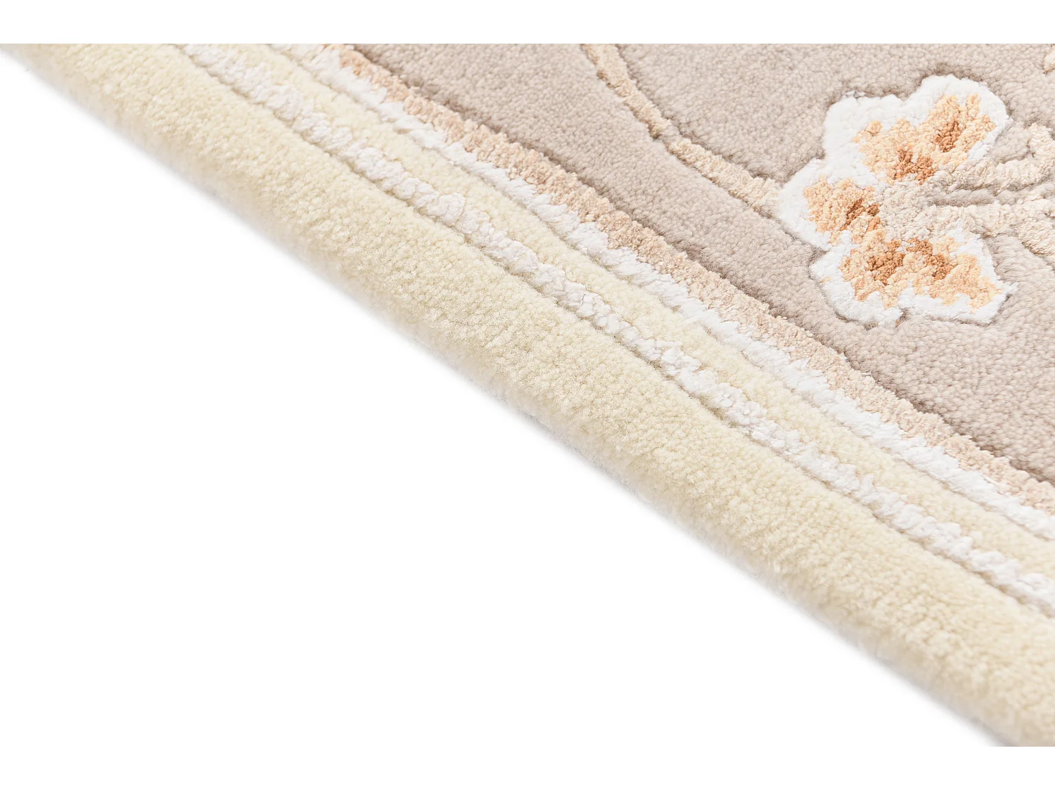 Wollteppich 122x183 Beige Darya